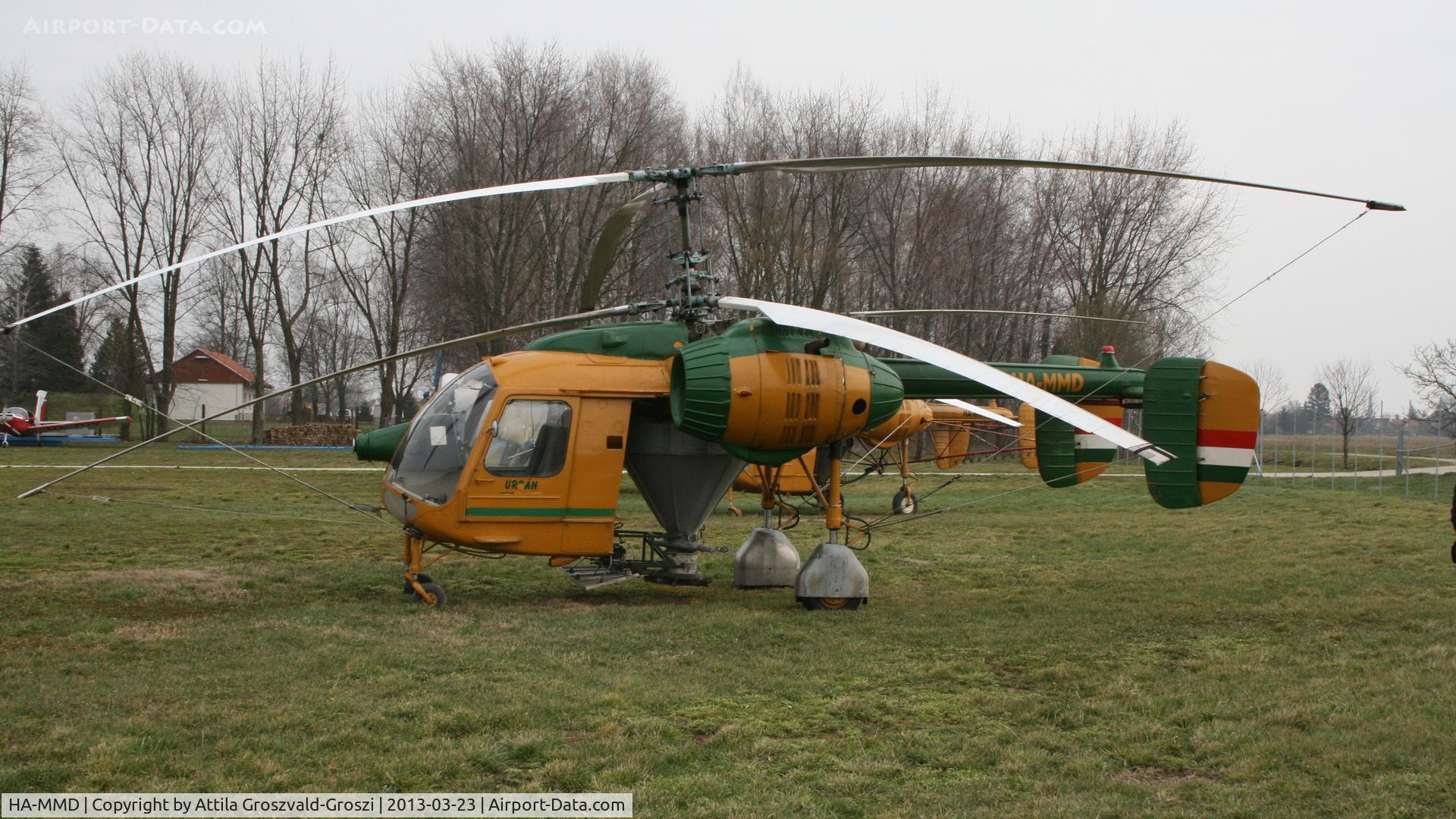 HA-MMD, 1970 Kamov Ka-26 Hoodlum C/N 7001003, Kadarkút Airfield, Hungary