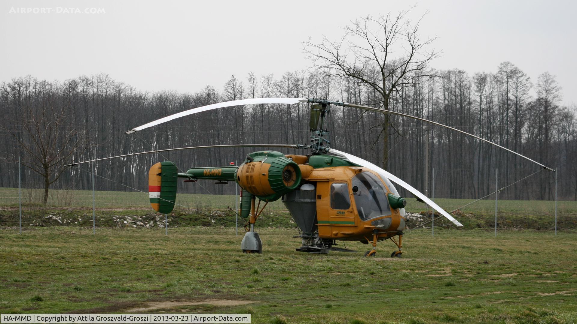 HA-MMD, 1970 Kamov Ka-26 Hoodlum C/N 7001003, Kadarkút Airfield, Hungary