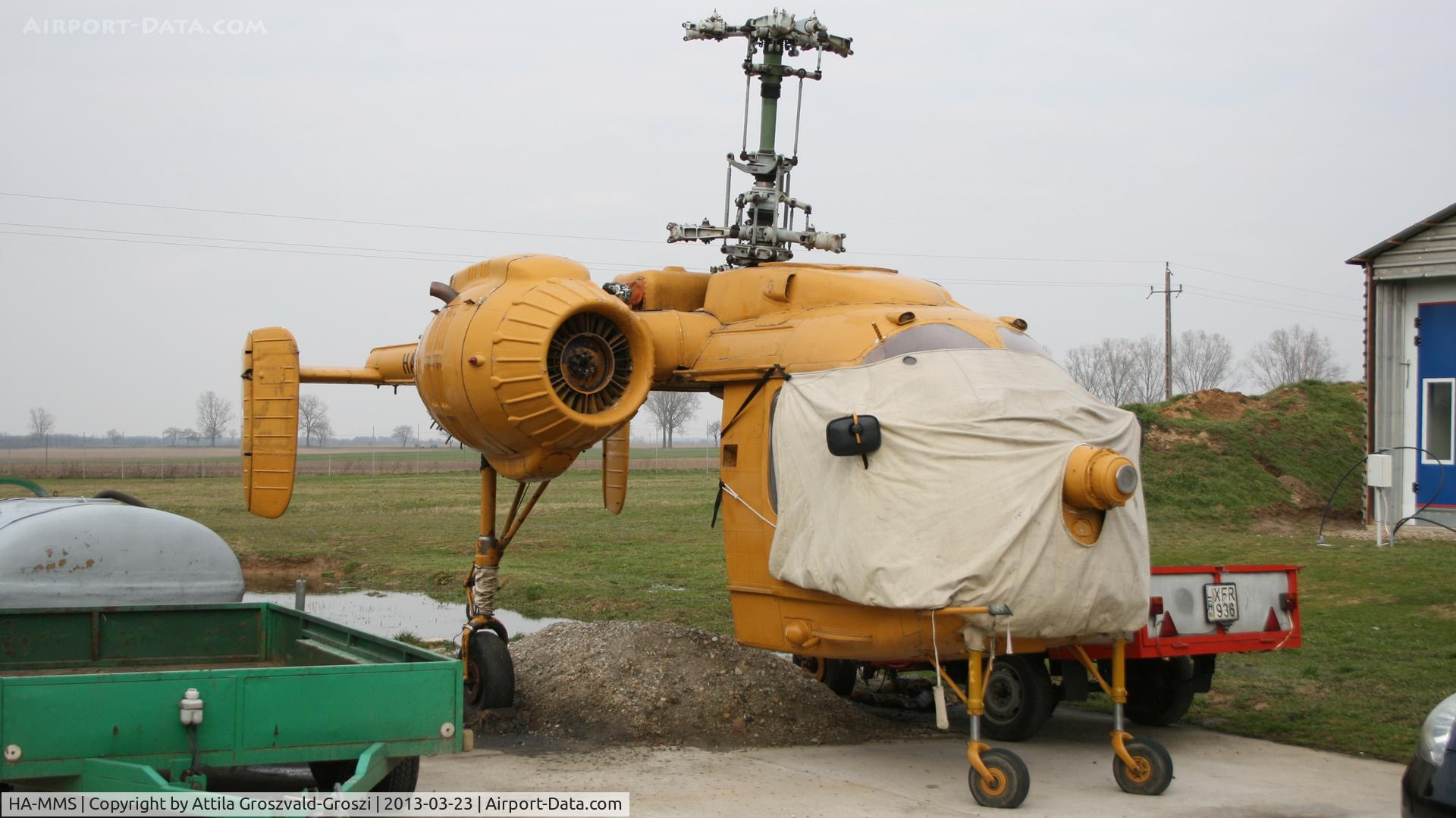 HA-MMS, 1973 Kamov Ka-26 Hoodlum C/N 7303307, Kadarkút Airfield, Hungary