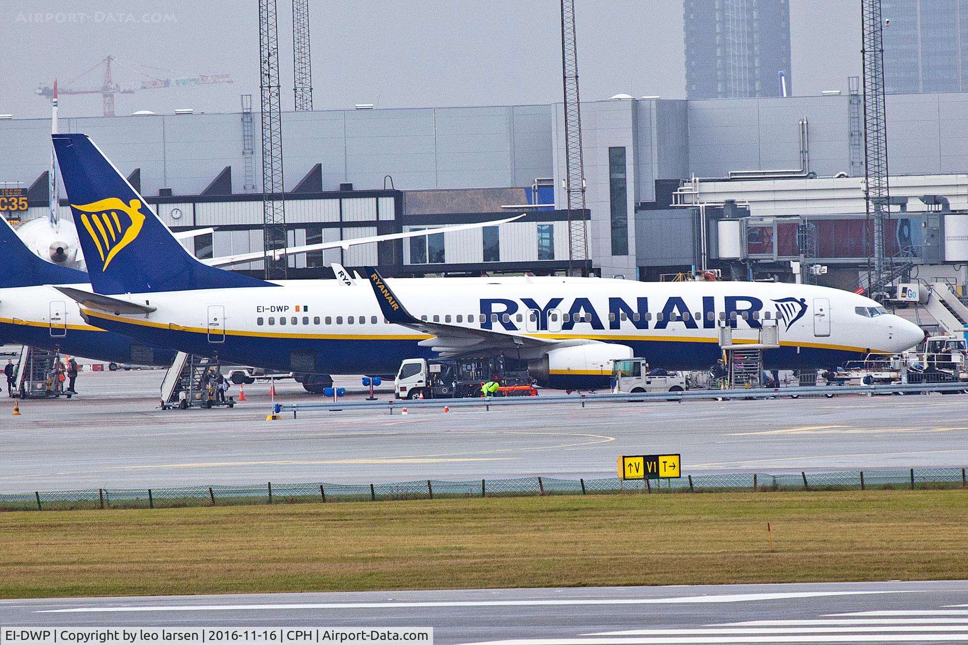 EI-DWP, 2007 Boeing 737-8AS C/N 36082, Copenhagen 16.11.16