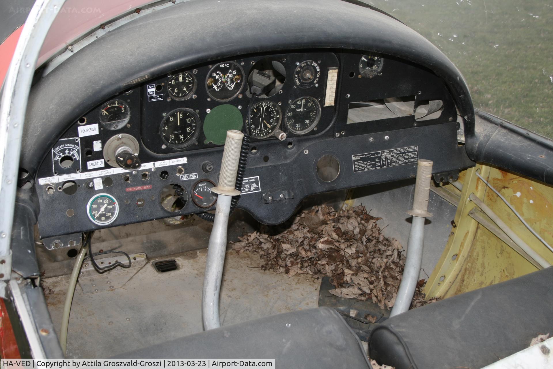 HA-VED, 1966 Morane-Saulnier MS.893A Rallye Commodore 180 C/N 10650, Kadarkút Airfield, Hungary