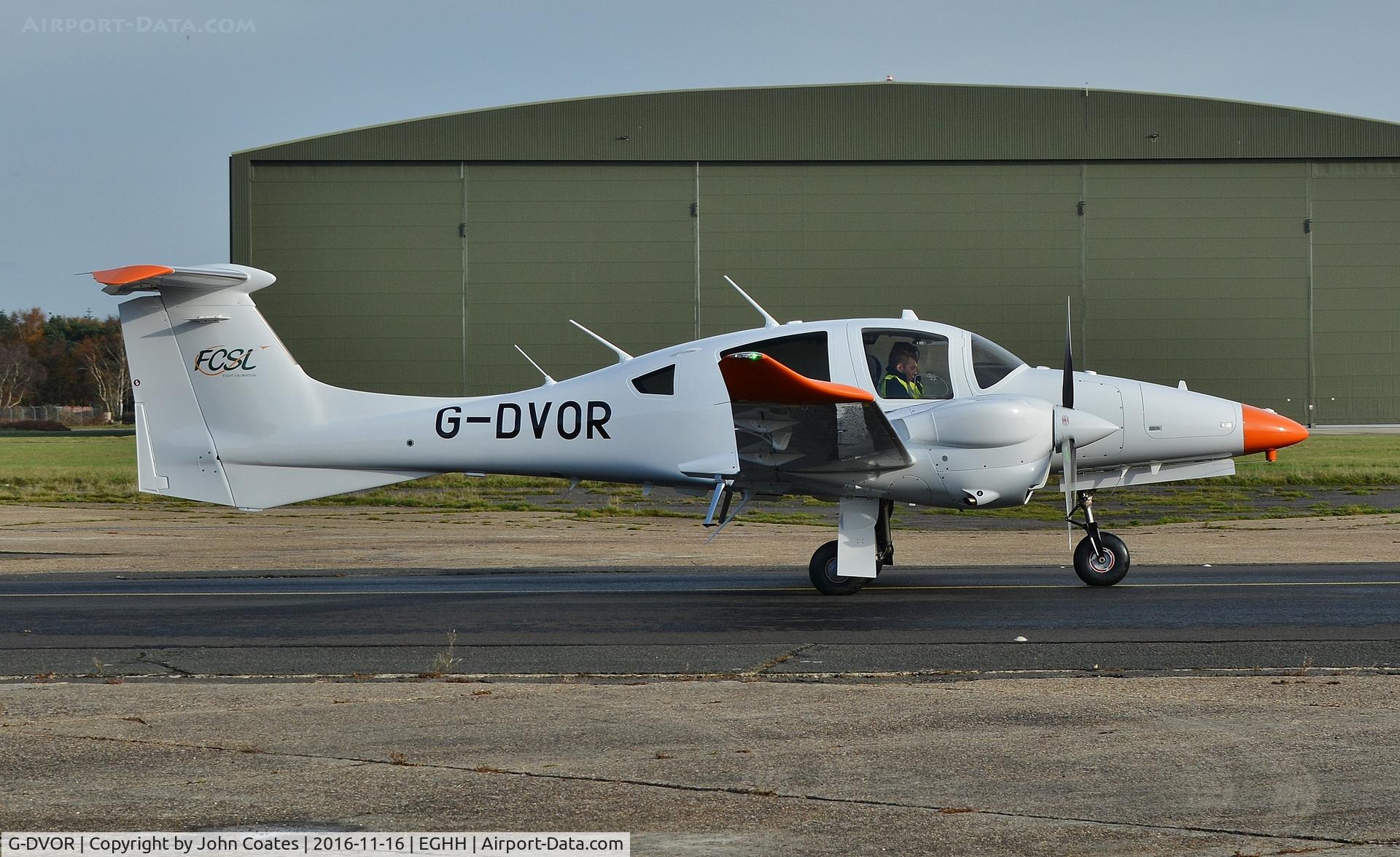 G-DVOR, 2016 Diamond DA-62 C/N 62.040, Taxiing