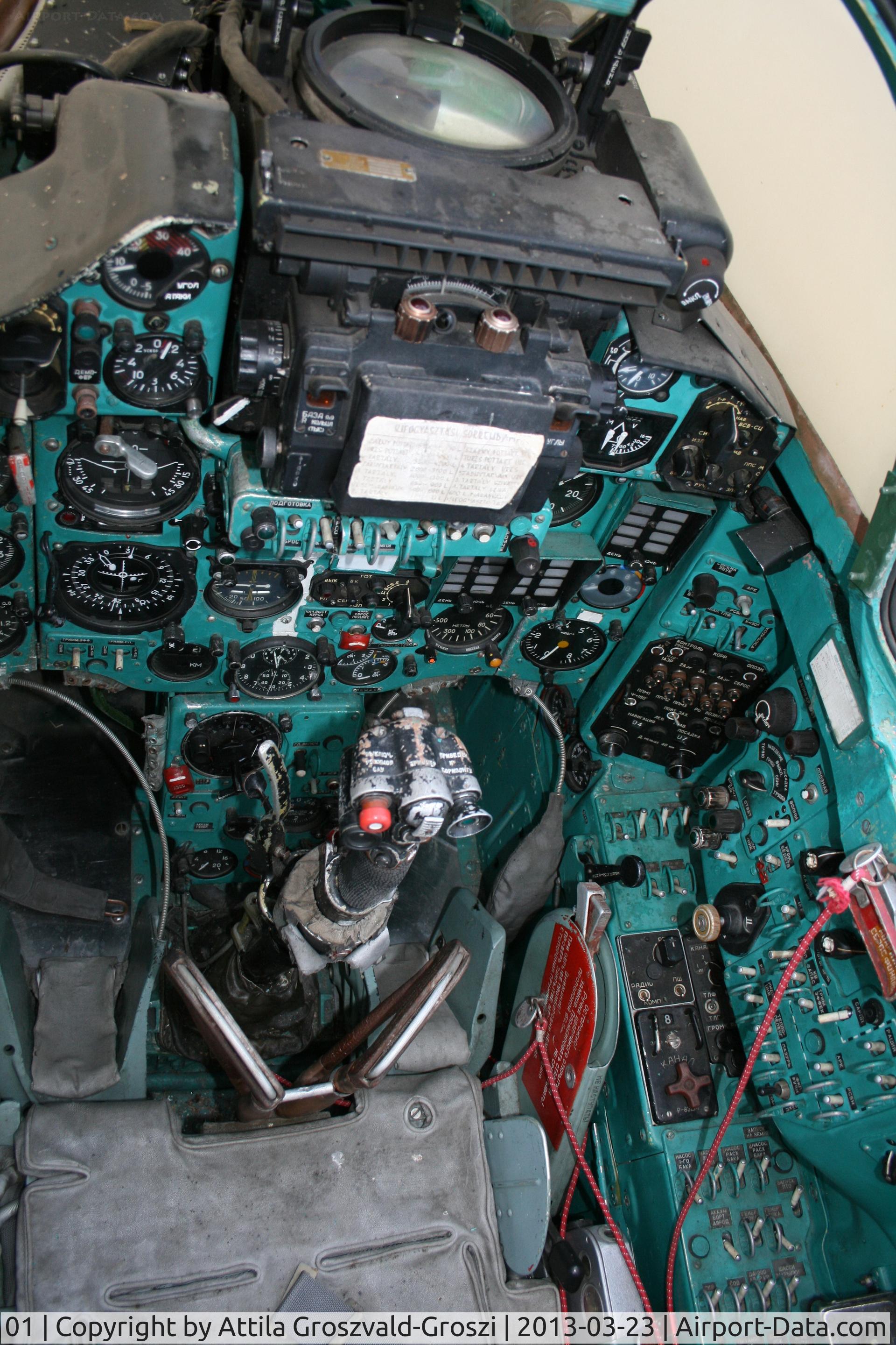 01, 1979 Mikoyan-Gurevich MiG-23MF C/N 0390217152, Zamárdi, military technology collection. Hungary