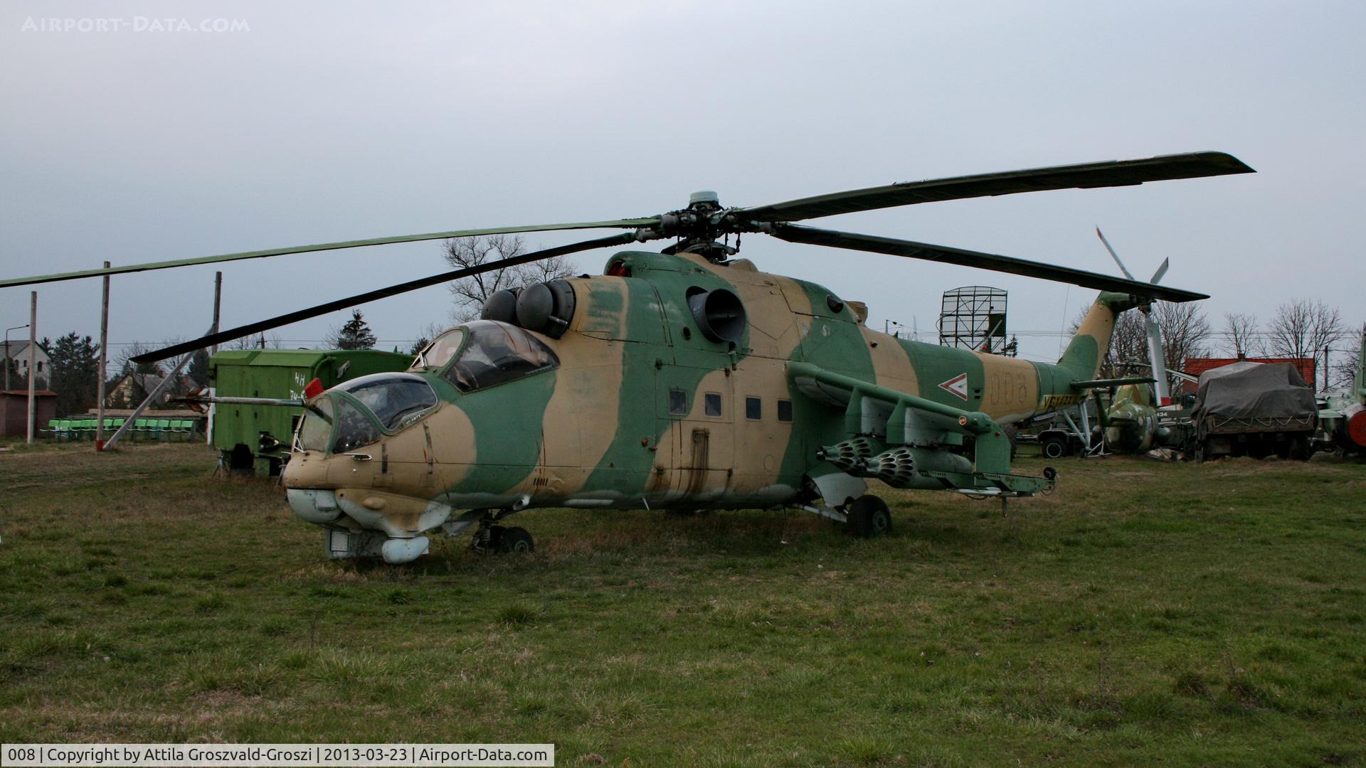 008, 1978 Mil Mi-24D Hind C/N K2008, Zamárdi, military technology collection. Hungary