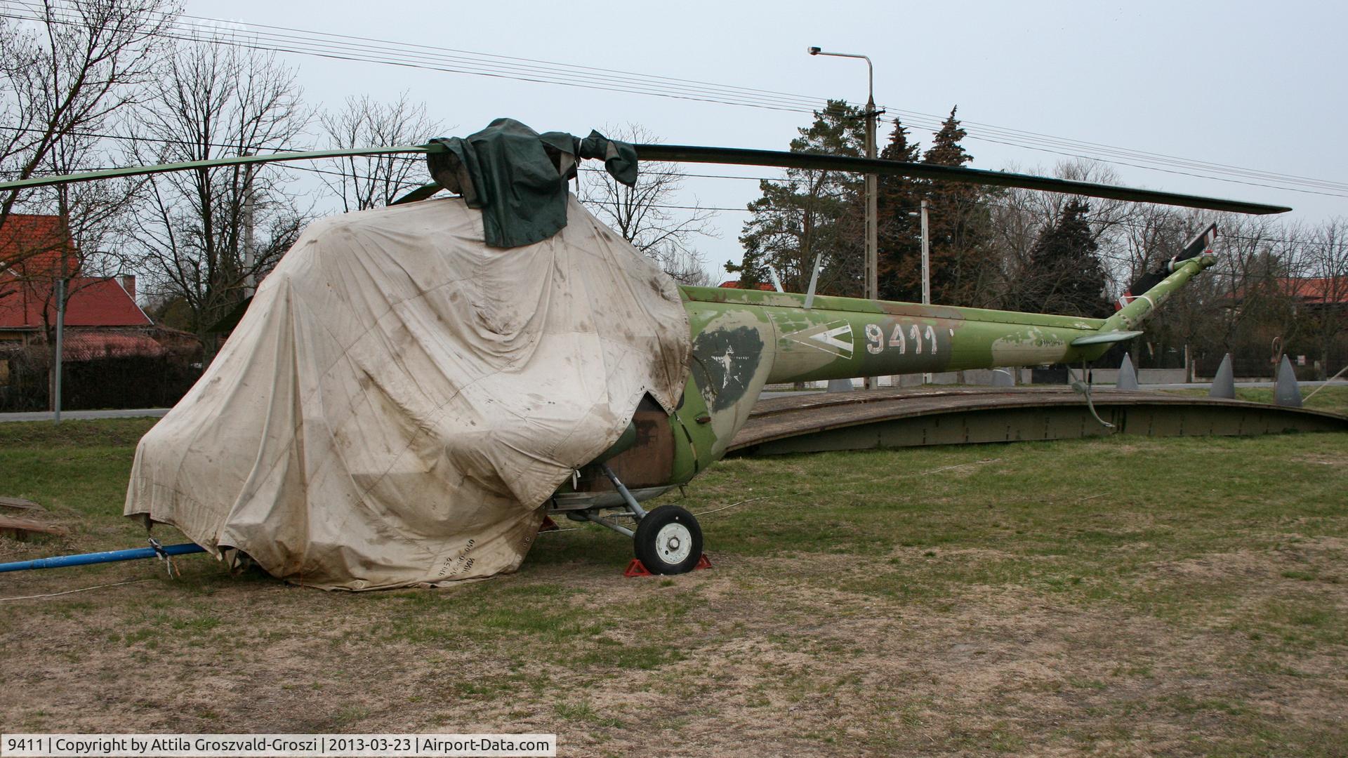 9411, WSK Swidnik Mi-2 C/N 519411095, Zamárdi, military technology collection. Hungary