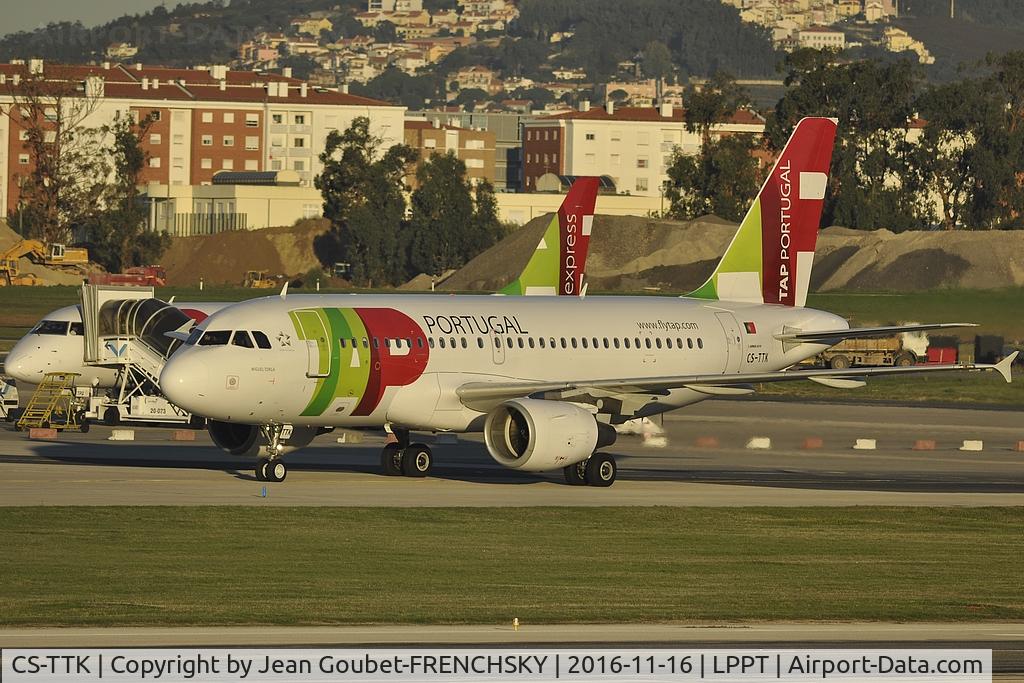 CS-TTK, 1999 Airbus A319-111 C/N 1034, TAP933 from Zurich