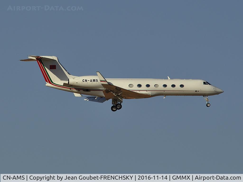 CN-AMS, 2010 Gulfstream Aerospace GV-SP (G550) C/N 5271, Maroc Government landing