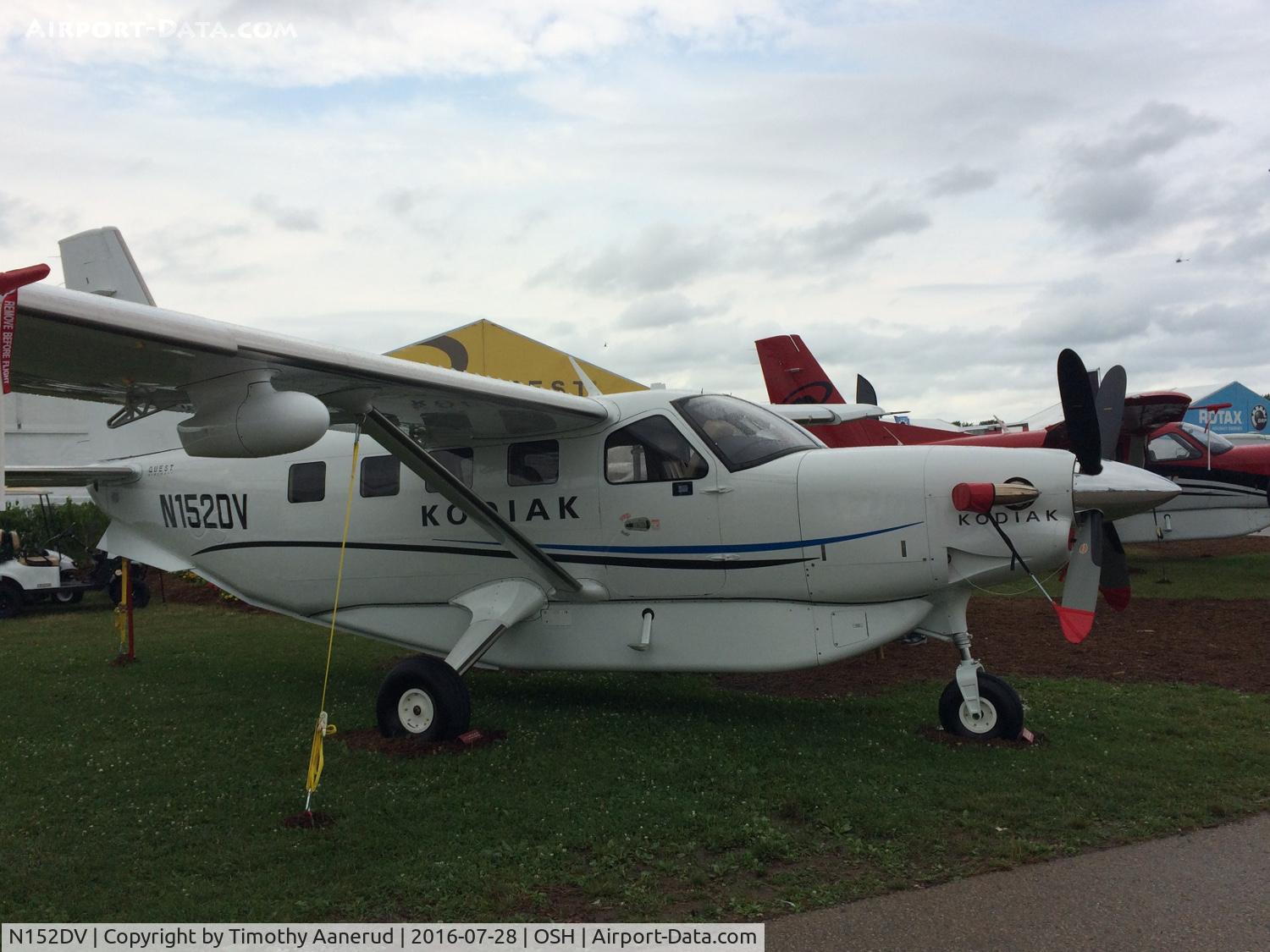 N152DV, 2015 Quest Kodiak 100 C/N 100-0152, 2015 QUEST AIRCRAFT COMPANY LLC KODIAK 100, c/n: 100-0152