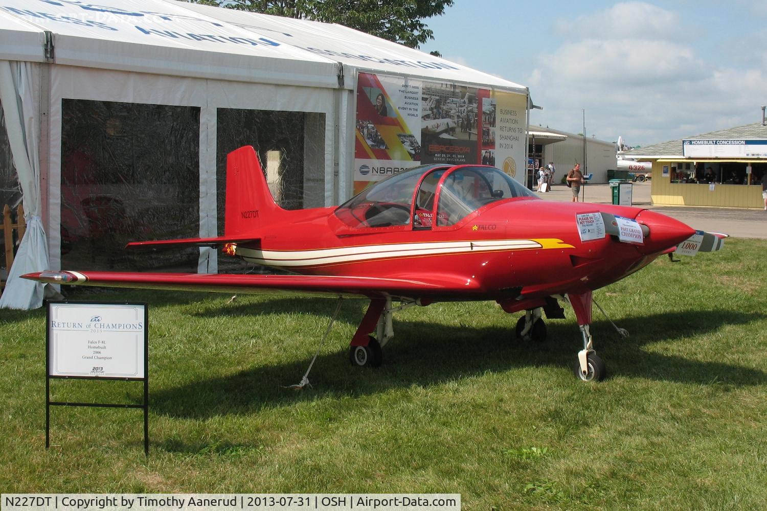 N227DT, 1999 Sequoia F-8L Falco C/N 1227, 1999 Sequoia F-8L Falco, c/n: 1227