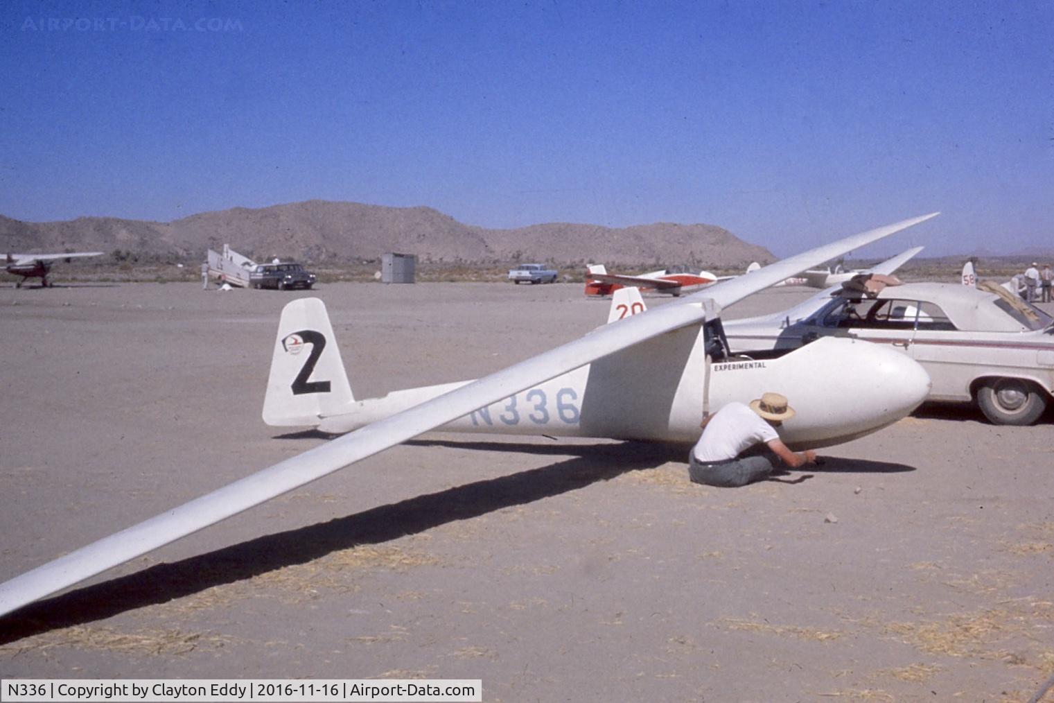 N336, 1957 Wolf Hirth Lo-150 C/N 23, 1962