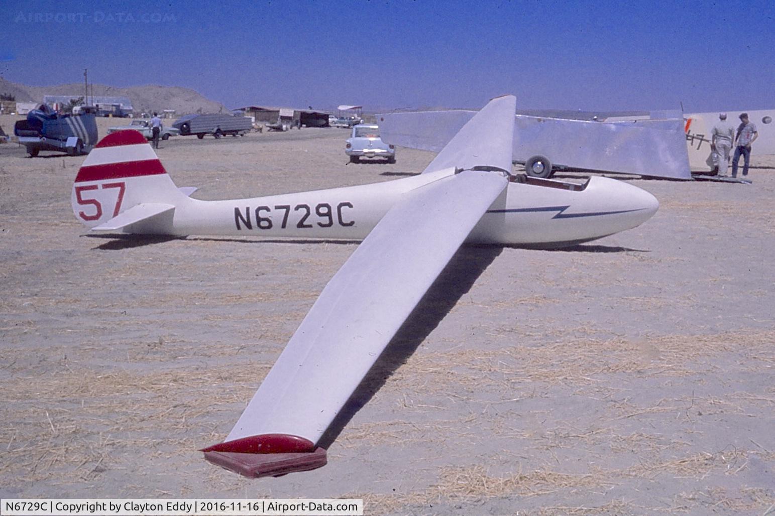 N6729C, 1958 Oberlerchner MG23 C/N 007, 1962