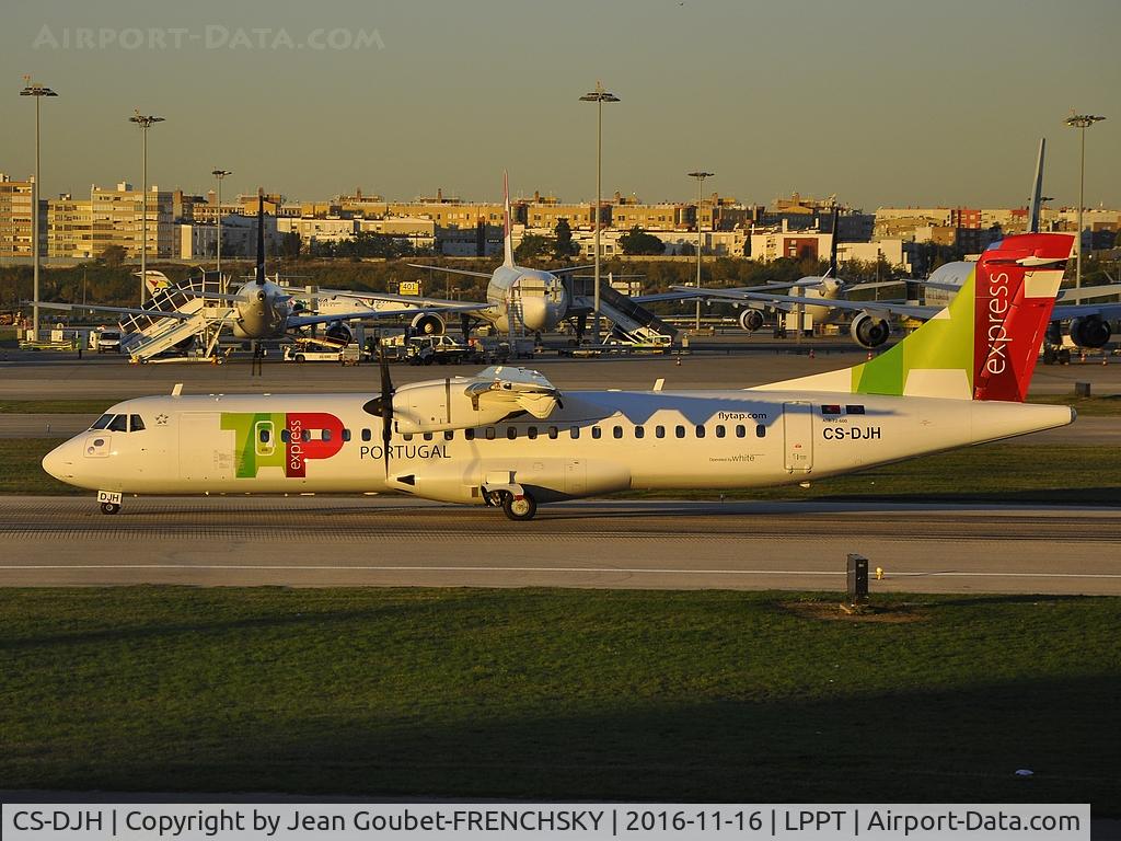 CS-DJH, 2016 ATR 72-600 (72-212A) C/N 1323, TAP Express TP1093 from Valencia (VLC)