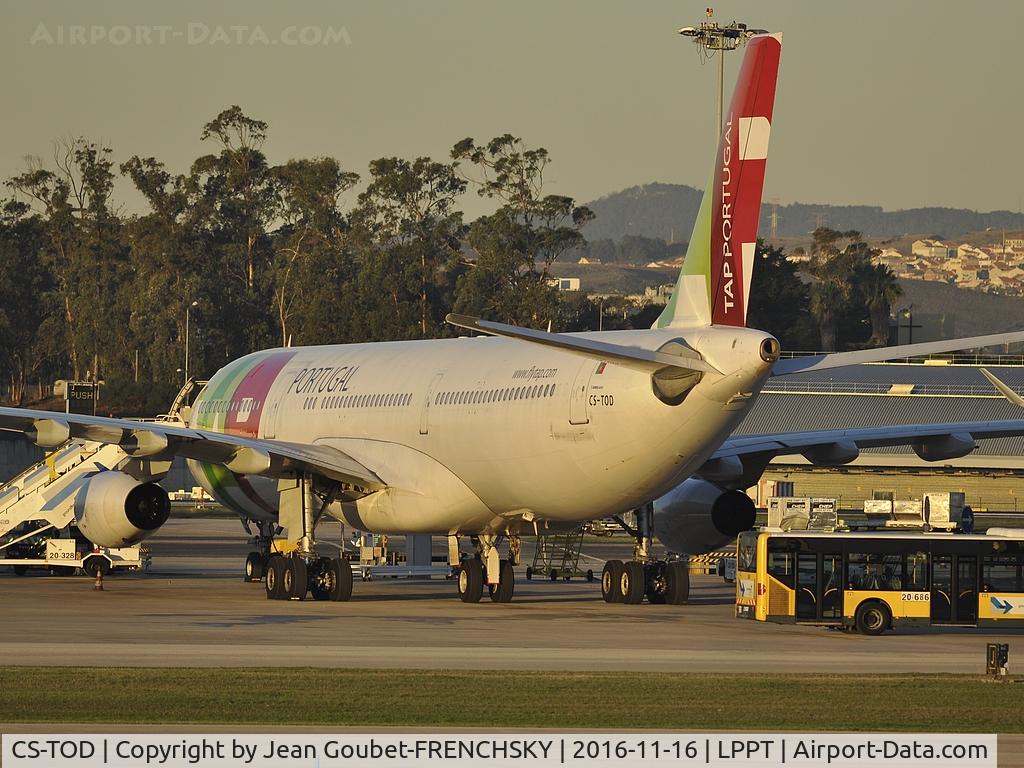 CS-TOD, 1995 Airbus A340-312 C/N 091, TAP Portugal to Luanda (LAD) TAP289