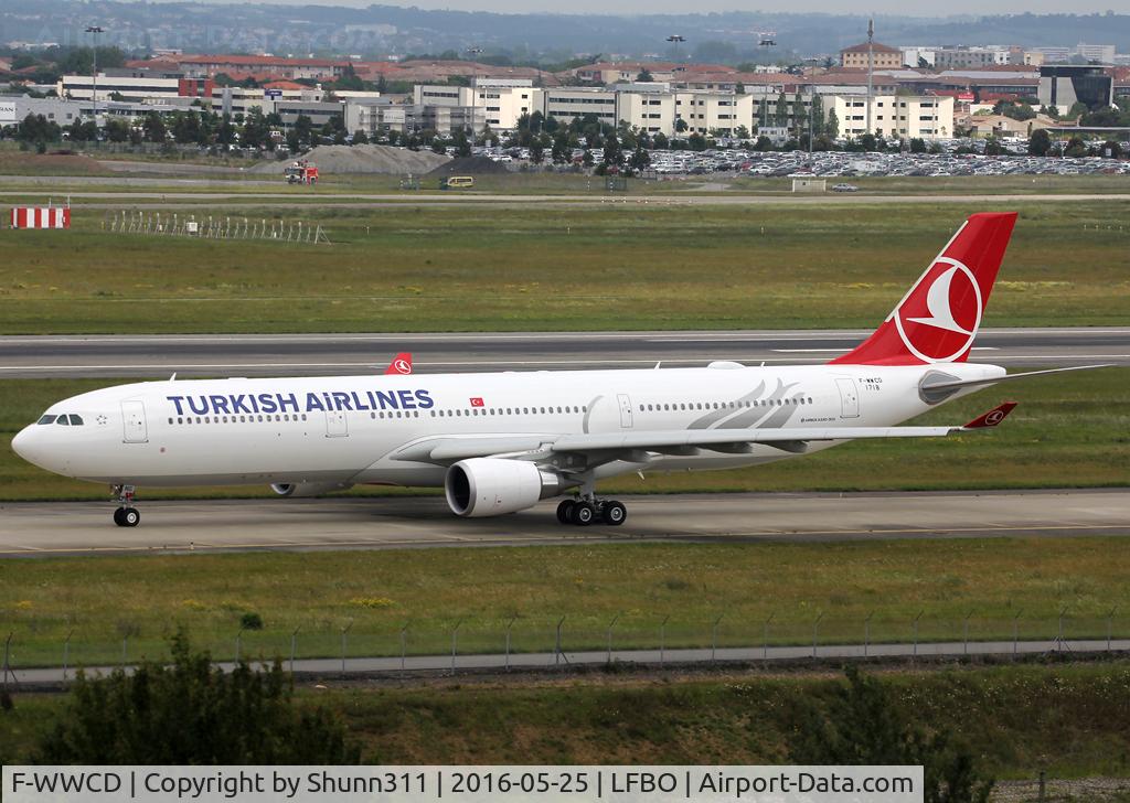 F-WWCD, 2016 Airbus A330-303 C/N 1718, C/n 1718 - To be TC-LNG