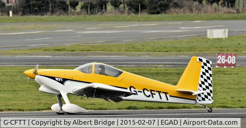 G-CFTT, 2009 Vans RV-7 C/N PFA 323-14405, At Newtownards.