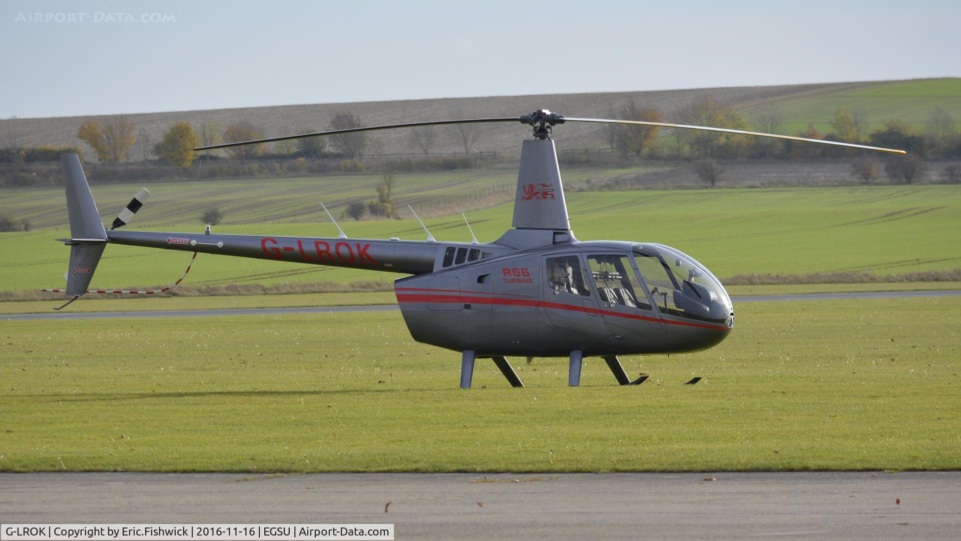 G-LROK, 2015 Robinson R66 Turbine C/N 0581, 3. G-LROK visiting The Imperial War Museum, Duxford.