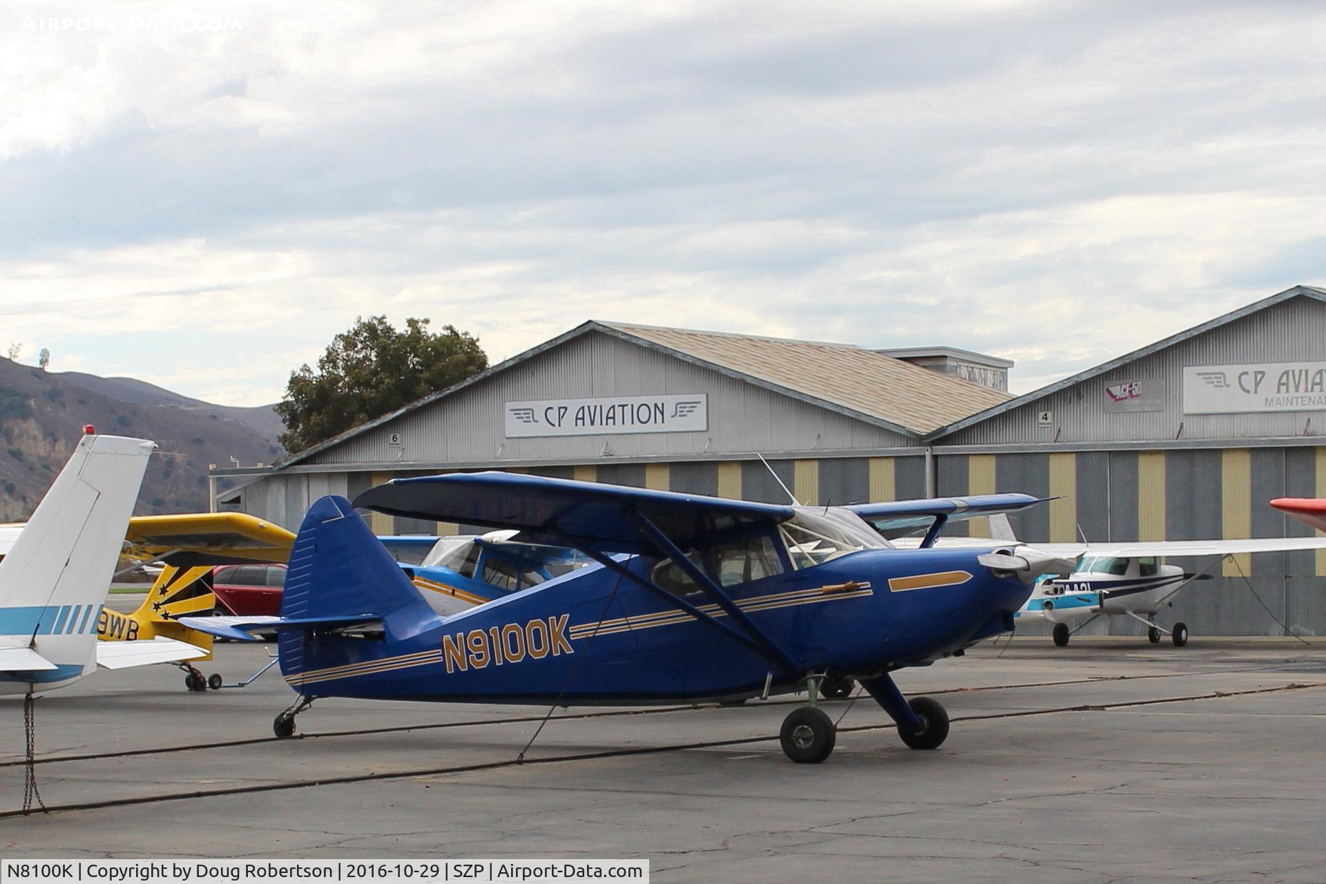 N8100K, 1947 Stinson 108-1 Voyager C/N 108-3100, 1948 Stinson 108-1 VOYAGER, Franklin 6A150 150 Hp