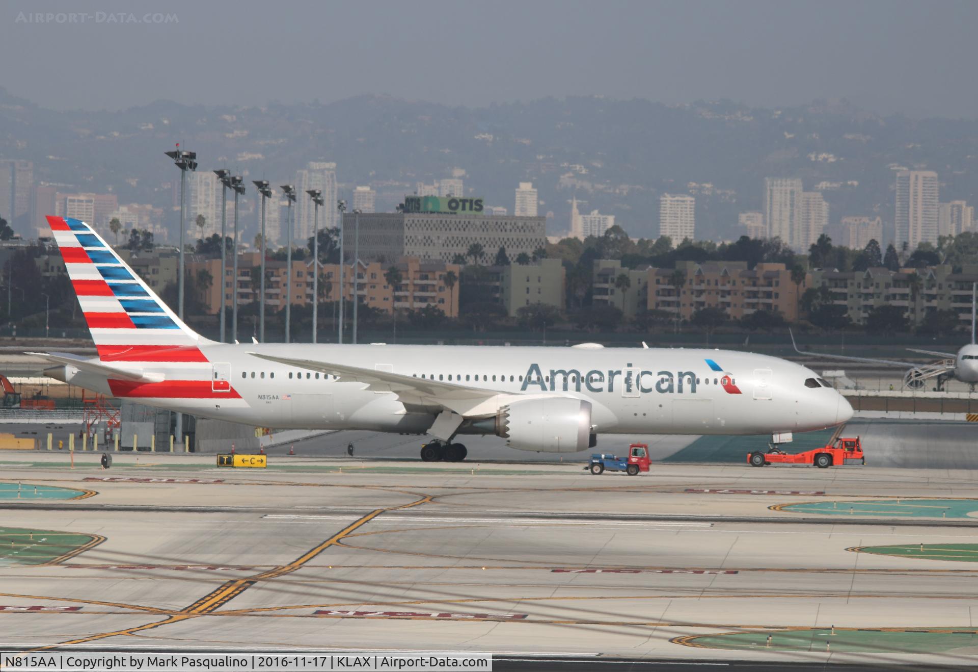 N815AA, 2016 Boeing 787-8 Dreamliner C/N 40633, Boeing 787-8