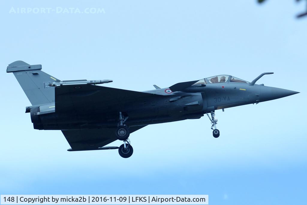 148, 2016 Dassault Rafale C C/N 148, Landing