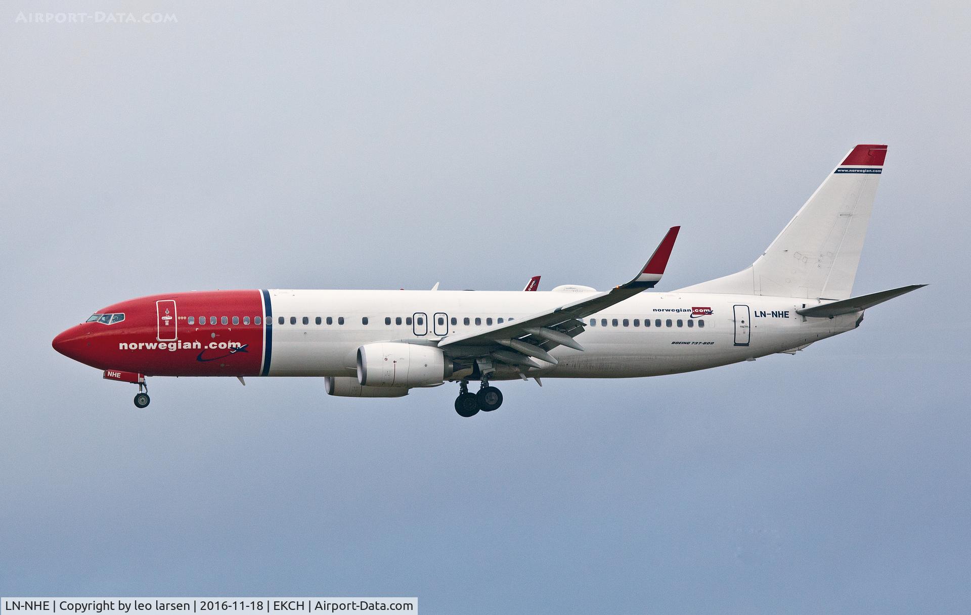 LN-NHE, 2015 Boeing 737-8JP C/N 41136, Copenhagen 18.11.16