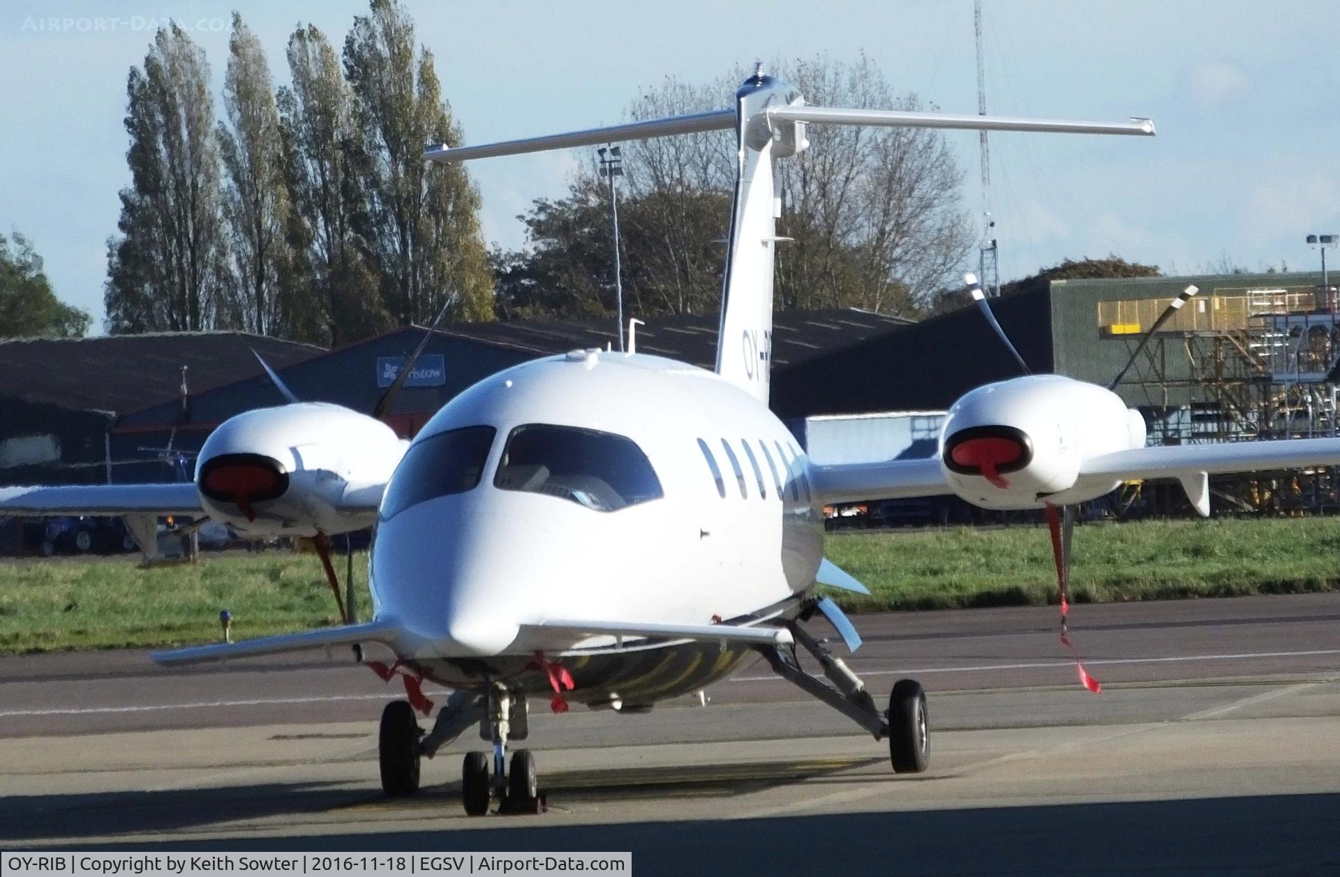 OY-RIB, 2015 Piaggio P-180 Avanti C/N 3003, Visiting aircraft