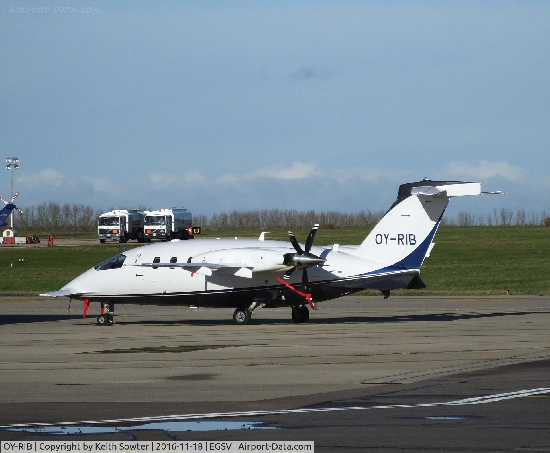 OY-RIB, 2015 Piaggio P-180 Avanti C/N 3003, visiting aircraft