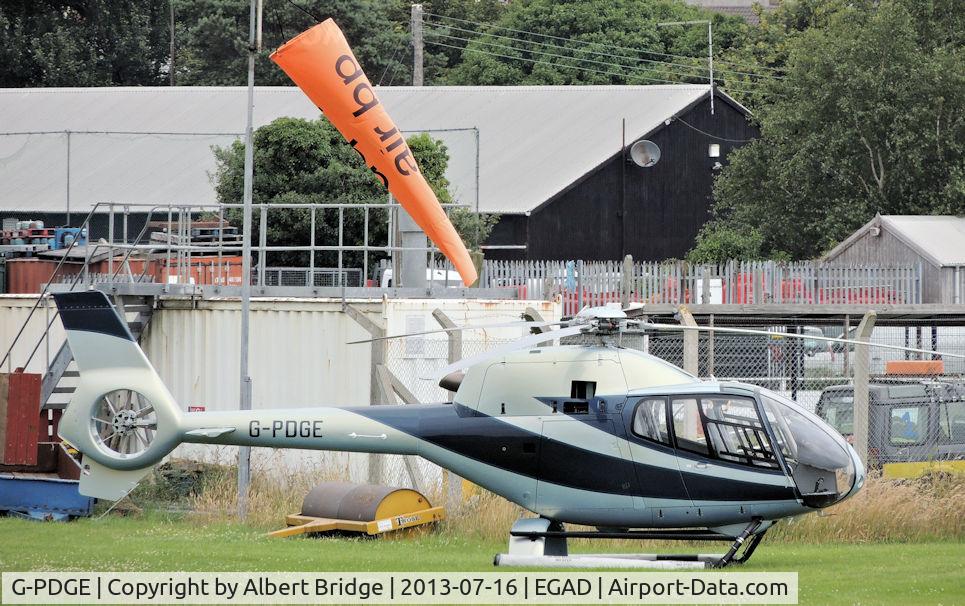 G-PDGE, 2001 Eurocopter EC-120B Colibri C/N 1211, At Newtownards.