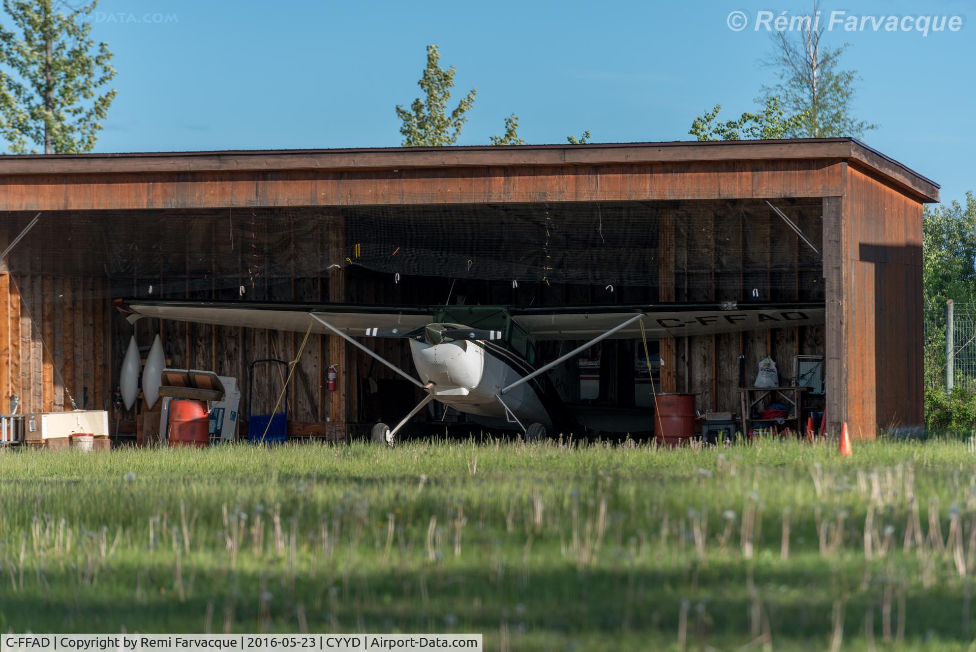 C-FFAD, 1951 Cessna 170B C/N 20651, In private hangar. Angle shot.