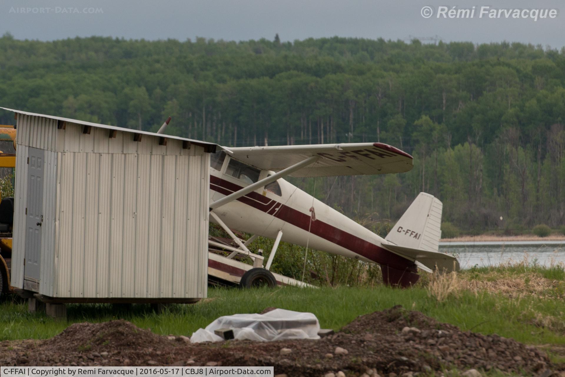 C-FFAI, 1949 Luscombe 8F Silvaire C/N 6010, Best shot I could get ...
