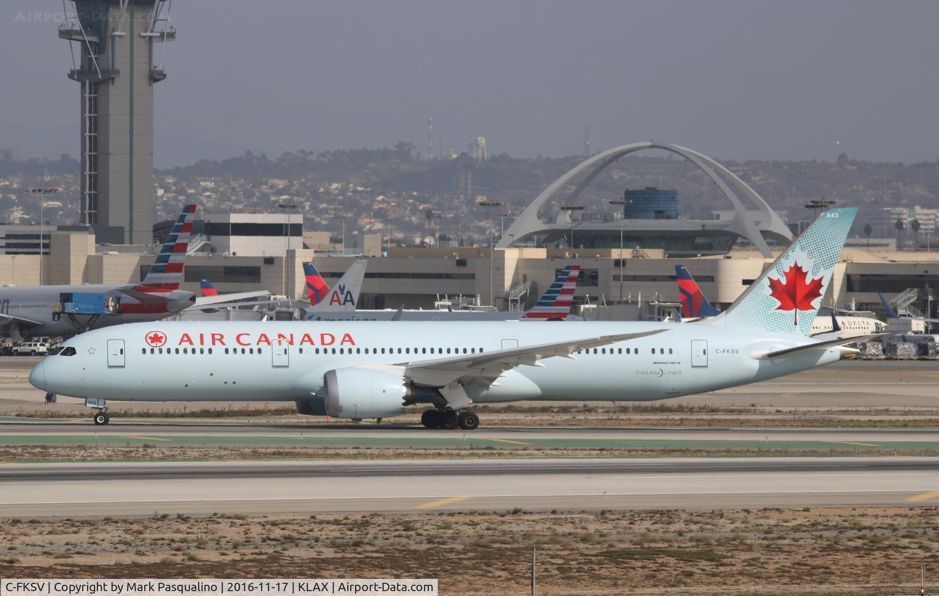C-FKSV, 2016 Boeing 787-9 Dreamliner C/N 37170, Boeing 787-9