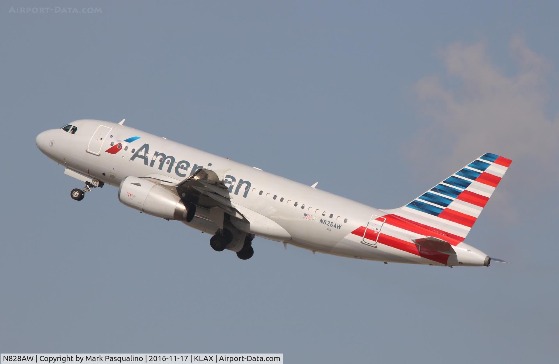 N828AW, 2001 Airbus A319-132 C/N 1552, Airbus A319