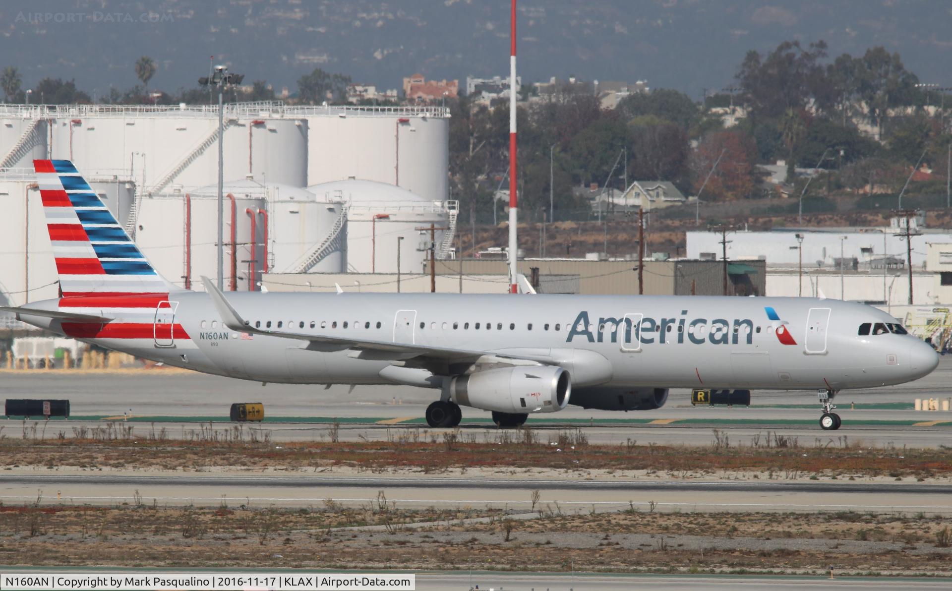N160AN, 2016 Airbus A321-231 C/N 7069, Airbus A321