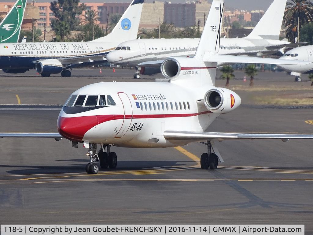 T18-5, 1989 Dassault Falcon 900 C/N 73, Fuerza Aerea Española (Spanish Air Force), COP 22