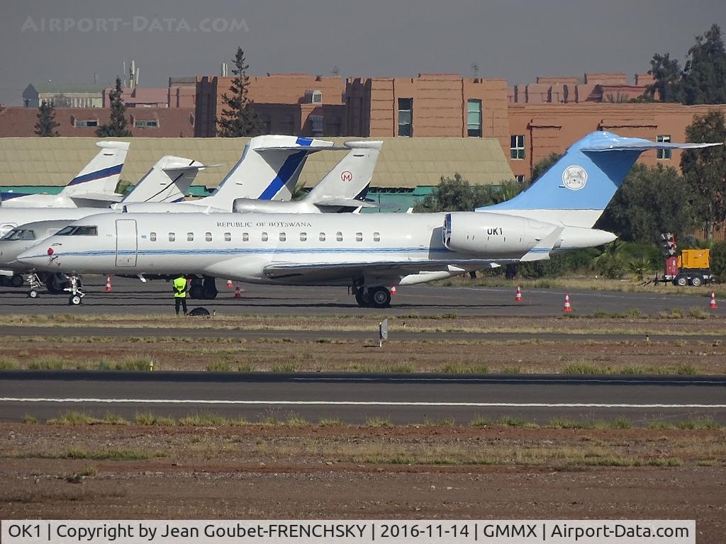 OK1, 2009 Bombardier BD-700-1A10 Global Express XRS C/N 9259, Botswana Defence Force Air Wing, COP22