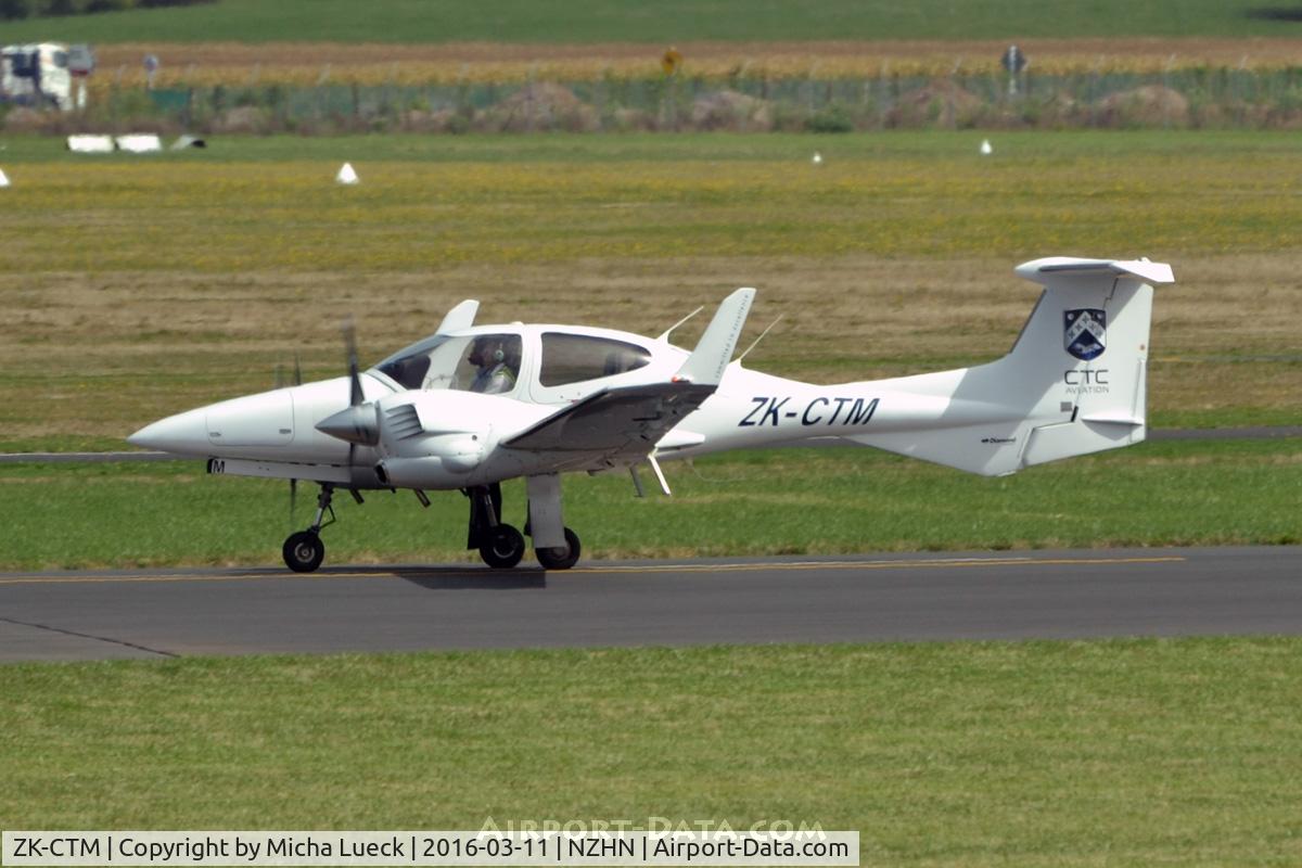 ZK-CTM, 2006 Diamond DA-42 Twin Star C/N 42.146, At Hamilton