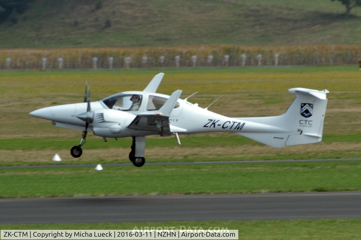 ZK-CTM, 2006 Diamond DA-42 Twin Star C/N 42.146, At Hamilton