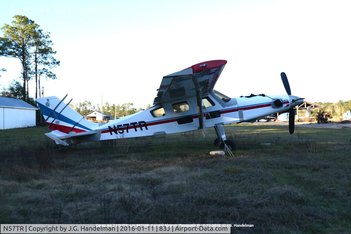 N57TR, 1999 Aerocomp Comp Air 7 C/N 997209, At Coastal Airport.
