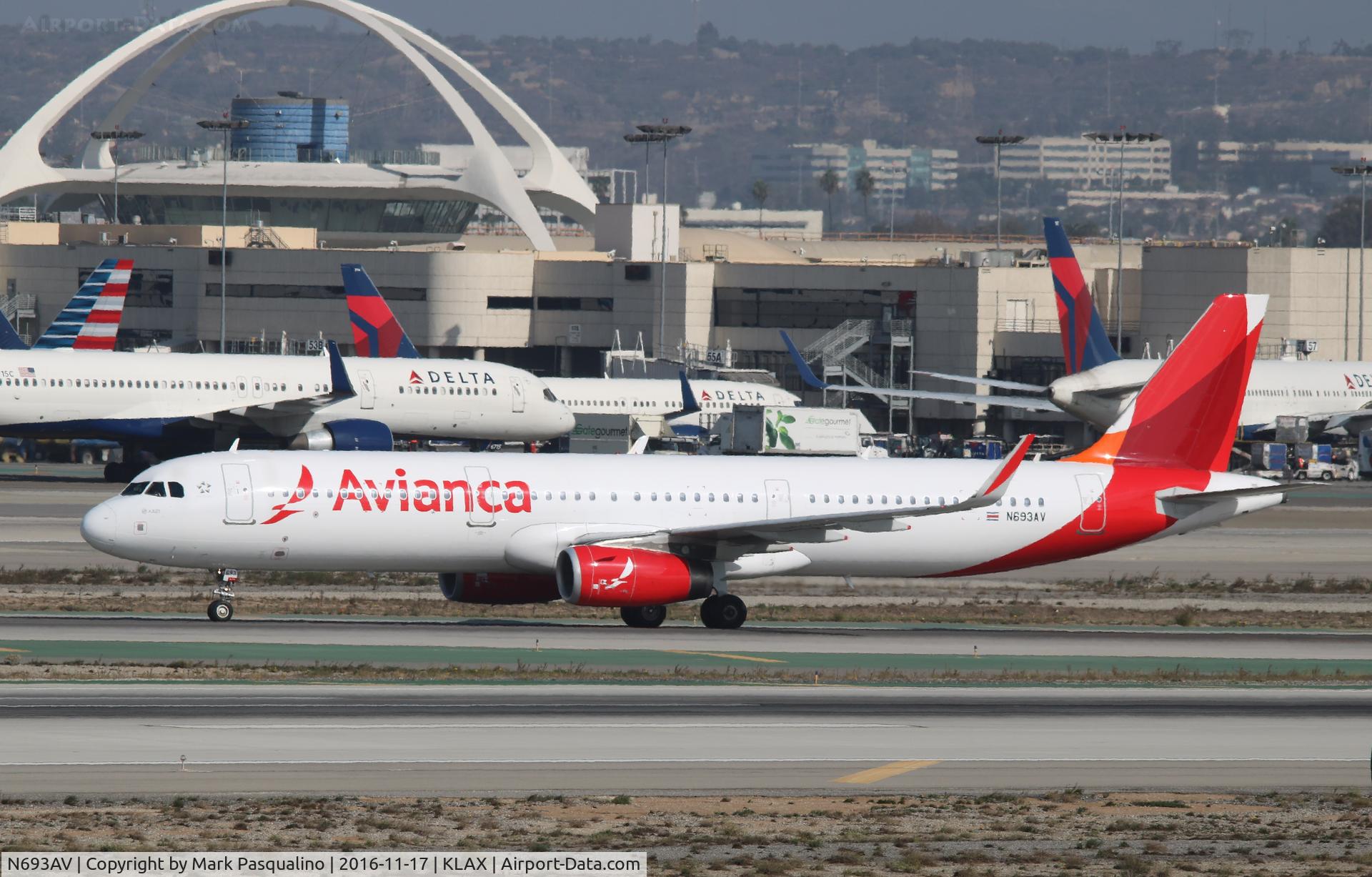N693AV, 2014 Airbus A321-231 C/N 6002, Airbus A321