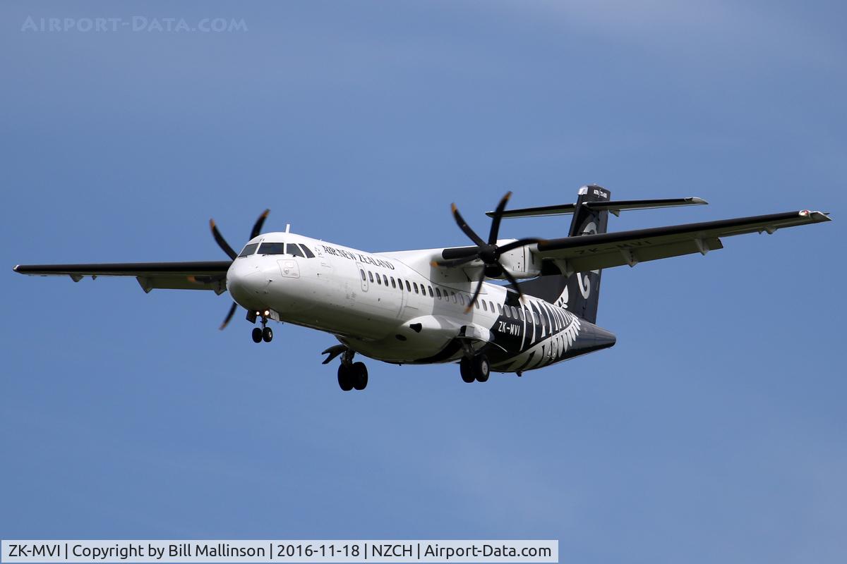 ZK-MVI, 2015 ATR 72-600 C/N 1306, NZ5054 from DUD