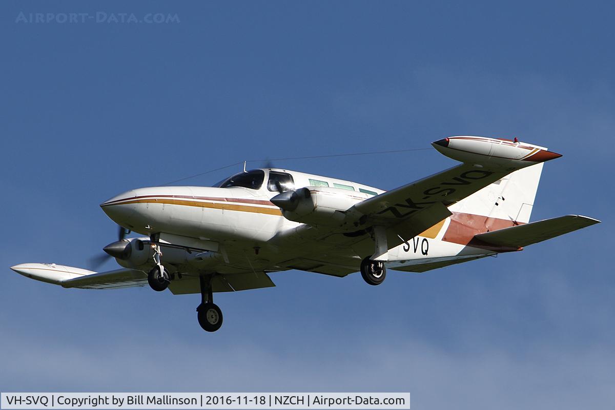 VH-SVQ, 1975 Cessna 402B Businessliner C/N 402B0601, stranger