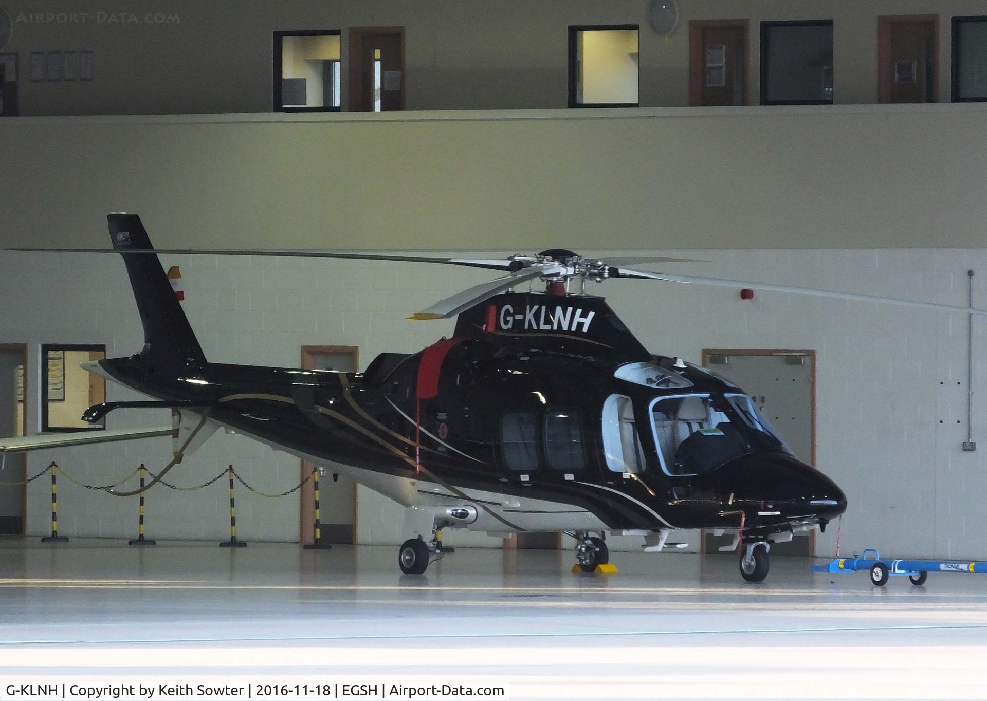 G-KLNH, 2016 AgustaWestland AW-109SP Grand New C/N 22364, Based aircraft
