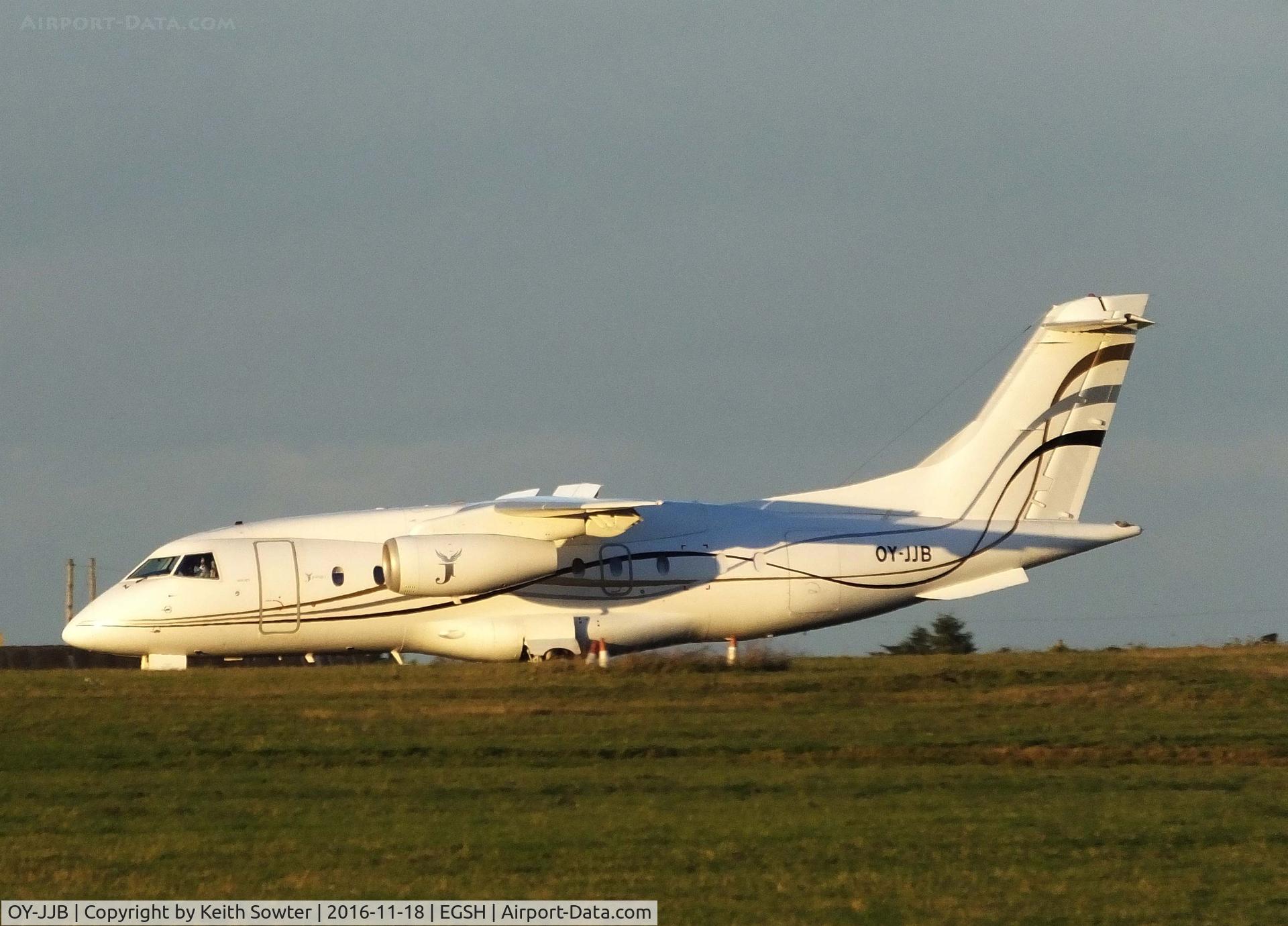 OY-JJB, 2002 Fairchild Dornier 328-300 328JET C/N 3199, Visiting aircraft