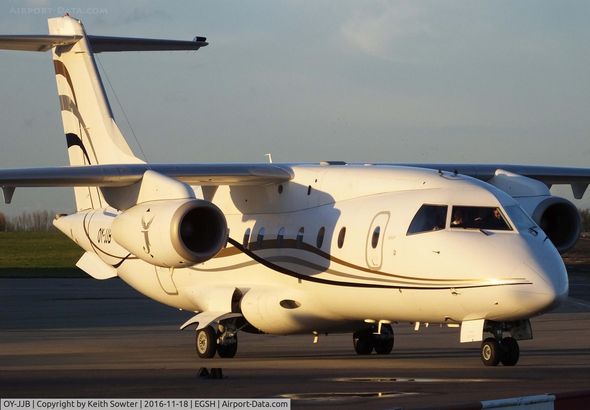 OY-JJB, 2002 Fairchild Dornier 328-300 328JET C/N 3199, Visiting aircraft