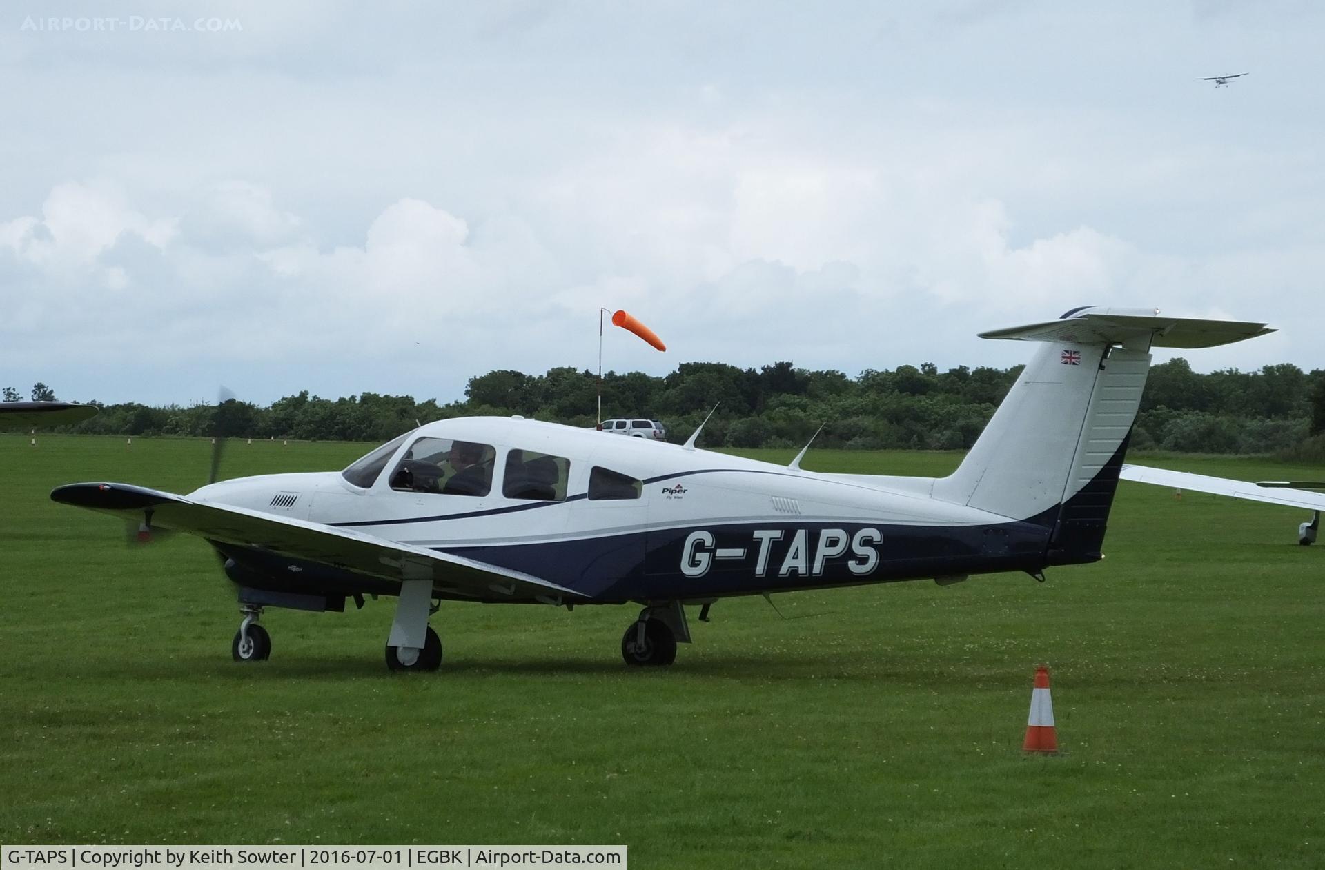 G-TAPS, 1981 Piper PA-28RT-201T Turbo Arrow IV C/N 28R-8131080, Visiting aircraft