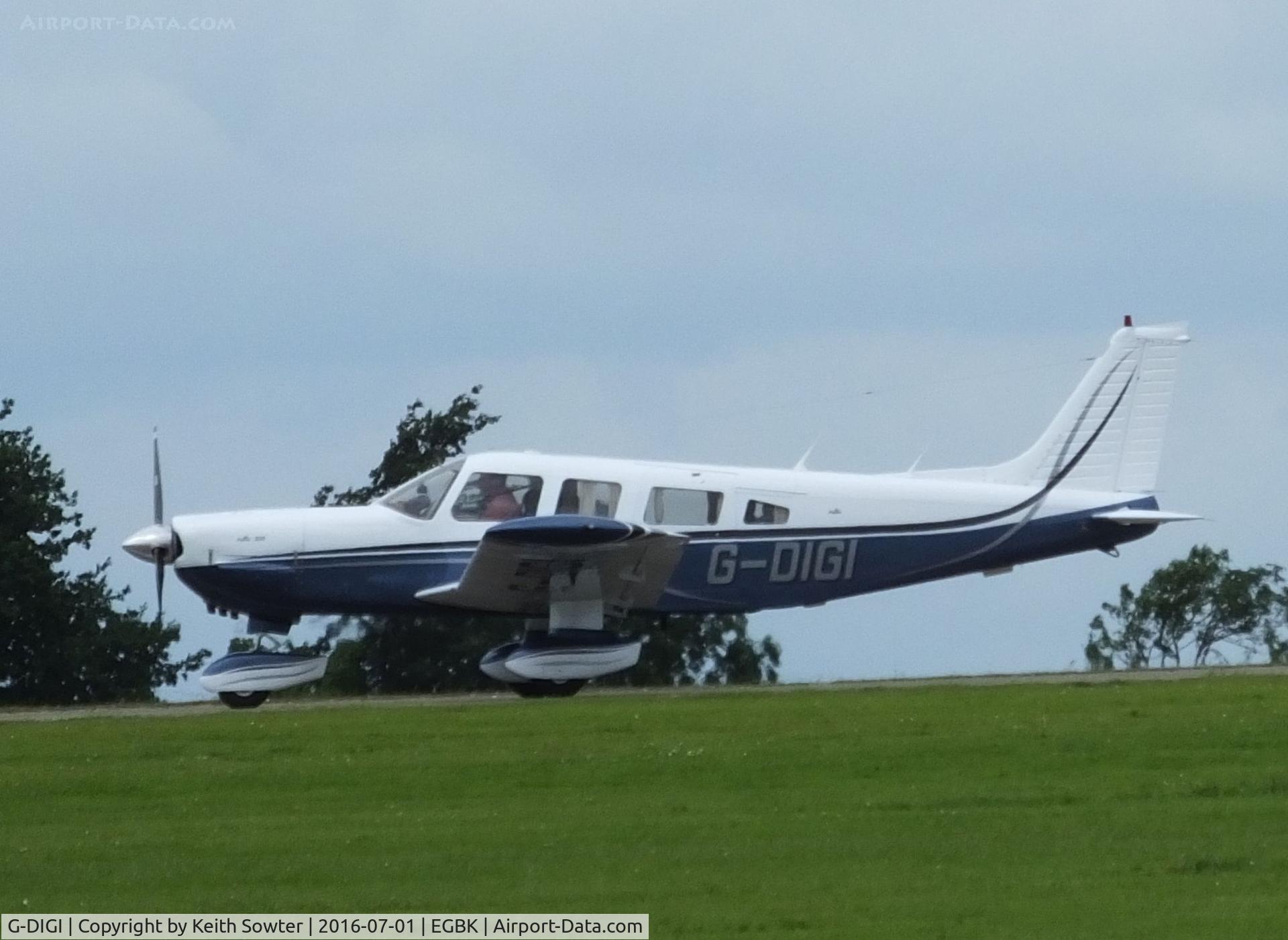 G-DIGI, 1979 Piper PA-32-300 Cherokee Six Cherokee Six C/N 32-7940224, Visiting aircraft