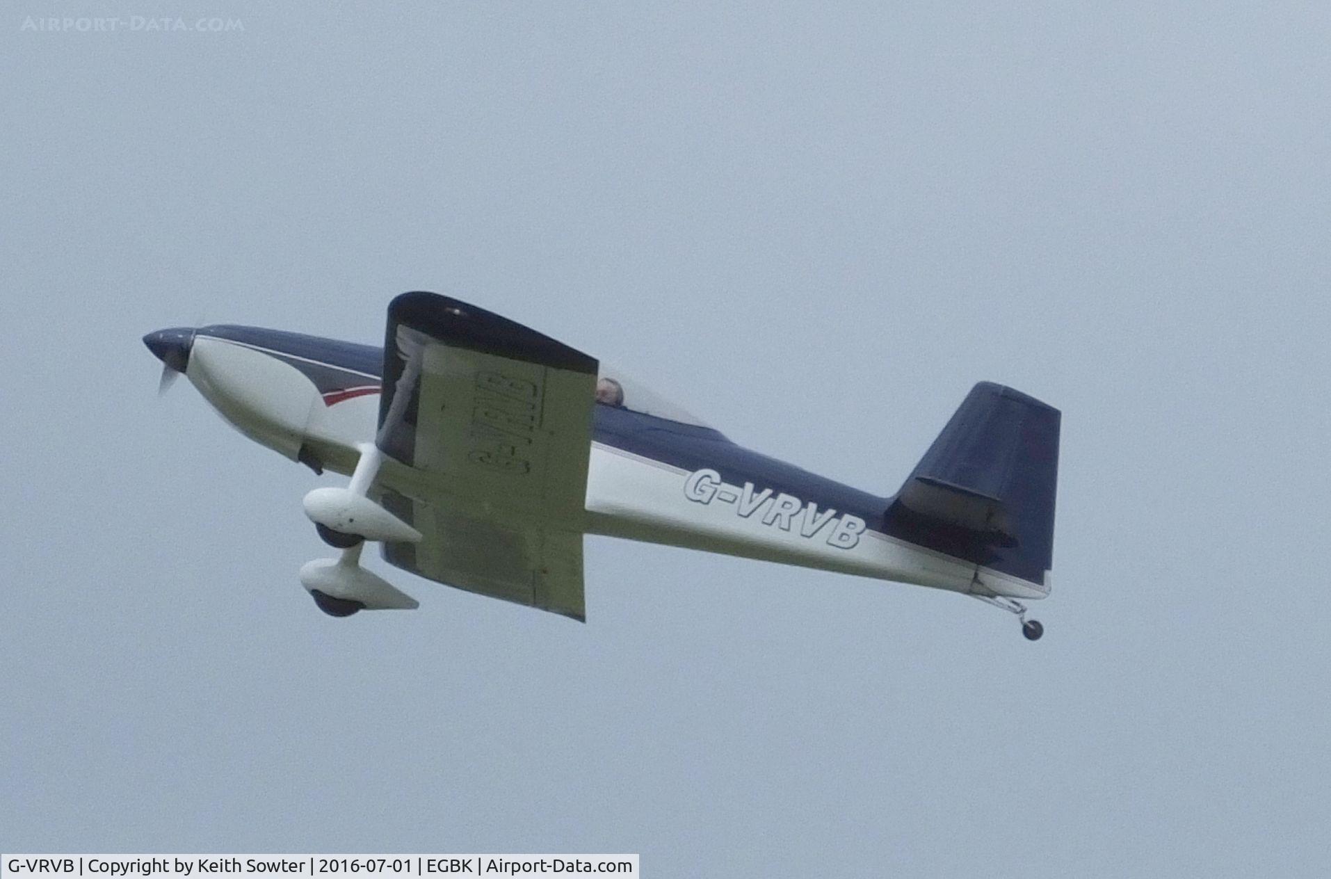 G-VRVB, 2009 Vans RV-8 C/N PFA303-14466, Visiting aircraft