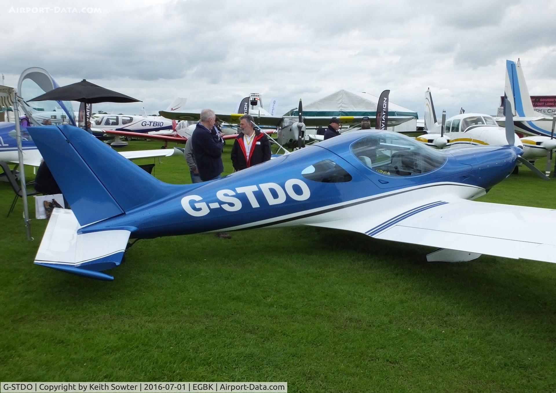 G-STDO, 2015 BRM Aero Bristell NG5 Speed Wing C/N LAA 385-15314, on display