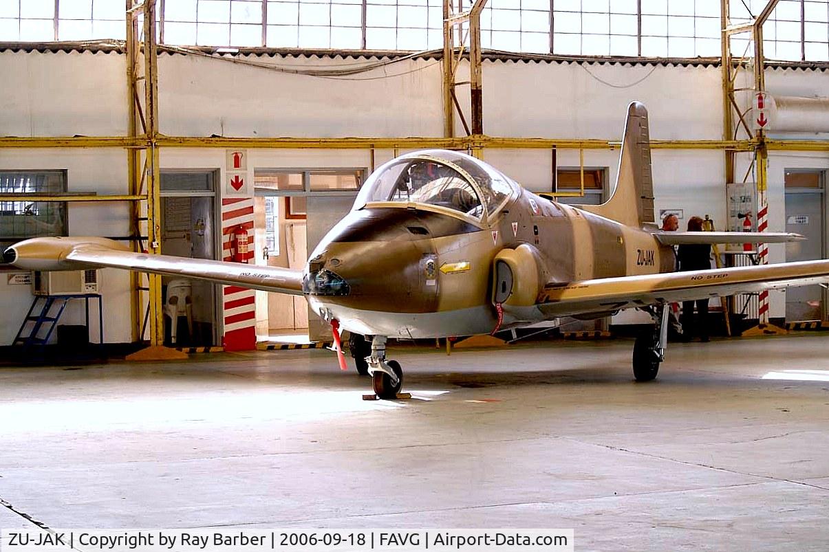 ZU-JAK, 1969 BAC 167 Strikemaster MK80 C/N EEP/JP/159, BAC 167 Strikemaster Mk.80 [EEP/JP/159] Durban-Virginia~ZS 18/09/2006