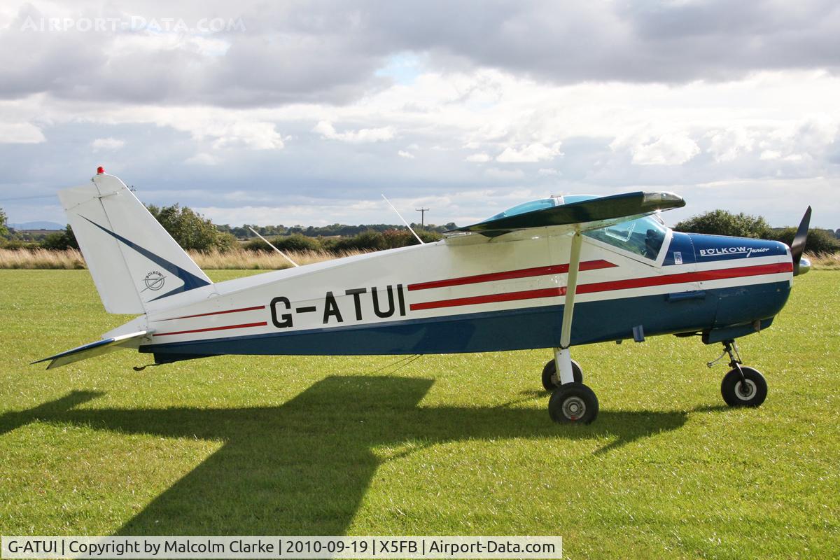 G-ATUI, 1966 Bolkow Bo-208C Junior C/N 611, Bolkow Bo208C Junior, Fishburn Airfield UK, September 19th, 2010.