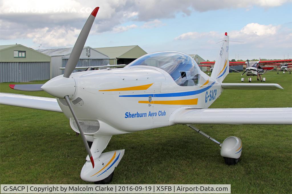 G-SACP, 2013 Aero AT-3 R100 C/N AT3-062, Aero AT-3 R100, Fishburn Airfield UK, September 19th 2016.